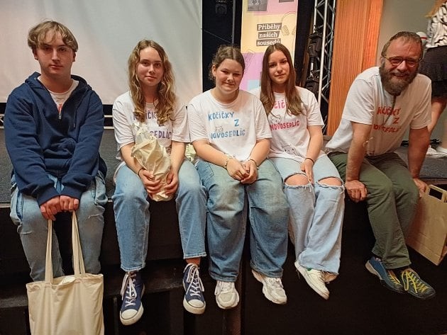 Projekt Post Bellum (současní deváťáci a Mgr. Martin Hon)